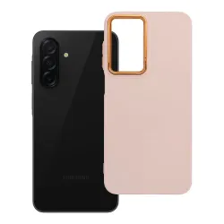 Etui na Samsung A26 5G Frame pudrowy róż
