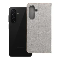 Etui z klapką na Samsung A26 5G Luna Book Gold srebrne