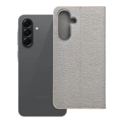 Etui z klapką na Samsung A56 5G Luna Book Gold srebrne