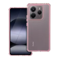 Etui na Xiaomi Redmi Note 14 5G Matrix Clear pudrowy róż