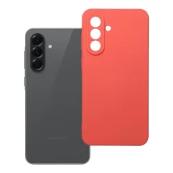 Etui na Samsung A56 5G Silicone brzoskwiniowe