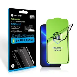 Szkło hybrydowe 5D Full Glue do Samsung A56 5G Bestsuit Flexible czarne
