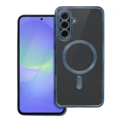 Etui na Samsung A36 Electro Mag Cover zgodne z MagSafe tytanowo niebieskie