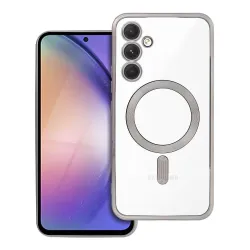 Etui na Samsung A54 Electro Mag Cover zgodne z MagSafe tytanowo szare