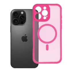 Etui na iPhone 16 PRO MAX Full Matte Mag Cover zgodne z MagSafe różowy