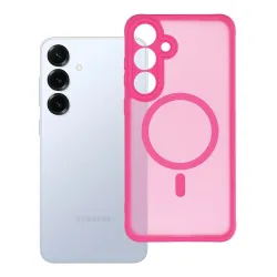 Etui na Samsung S25 PLUS Full Matte Mag Cover zgodne z MagSafe różowy