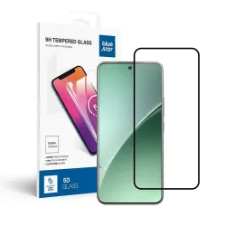 Szkło hartowane 5D do Xiaomi 15 PRO Blue Star czarne