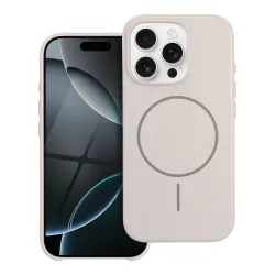 Etui na iPhone 16 PRO Premium Glossy Mag Cover zgodny z MagSafe i Camera Control button białe