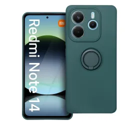Etui na Xiaomi Redmi Note 14 5G Silicone Ring zielone
