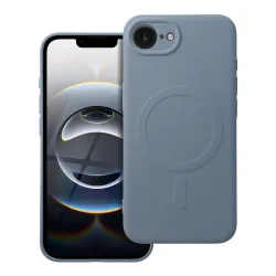 Etui na iPhone 16e (SE 4 2025) / 17e Silicone Mag Cover zgodne z MagSafe (camera protection) jasnoniebieskie