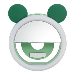 Lampa LED Ring do selfie na telefon RK12 zielony