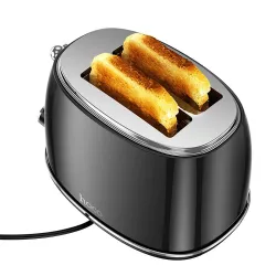 Toster Hoco w stylu Retro 850W HE50 czarny