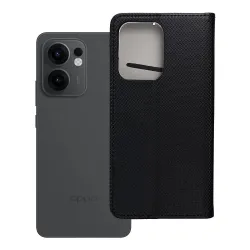 Etui z klapką na Oppo Reno 13F 4G / 5G Smart Case Book czarne