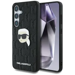 KARL LAGERFELD futerał do SAMSUNG S25 Plus KLHCS25MPGKLKIPK (PU Monogram K. Head Pin) czarny