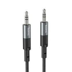 Kabel AUX Jack 3,5 mm do Jack 3,5 mm Hoco 1 m UPA23 szary (SC)