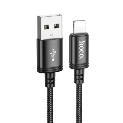 Kabel USB A do Lightning Hoco 2,4A 2 m X89 czarny