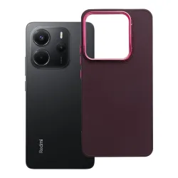Etui na Xiaomi Redmi Note 14 4G (GLOBAL - 164,84mm x 78,15mm x 8,16mm) Frame fioletowe