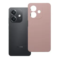 Etui na Oppo A40 Silicone 2mm (camera protection) pudrowy róż