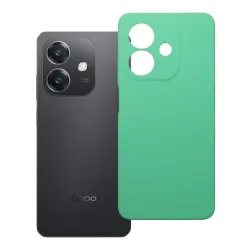 Etui na Oppo A40 Silicone 2mm (camera protection) miętowe