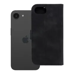 Etui z klapką na iPhone 16e (SE 4 2025) Tender Book czarne