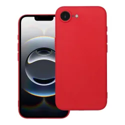 Etui na iPhone 16e (SE 4 2025) / 17e Soft czerwone