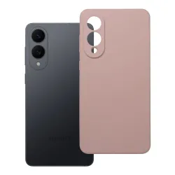Etui na Samsung S25 EDGE Silicone 2mm (camera protection) pudrowy róż