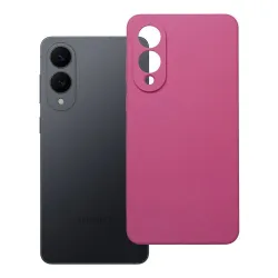 Etui na Samsung S25 EDGE Silicone 2mm (camera protection) różowe
