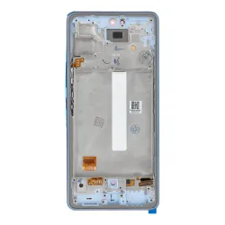 Wyświetlacz LCD do SAMSUNG A53 A536 HARD OLED z ramką niebieski