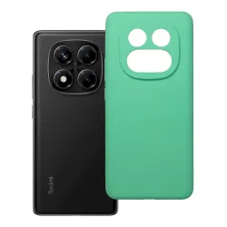 Etui na Xiaomi Redmi Note 14 PRO 4G Silicone 2mm (camera protection) miętowe