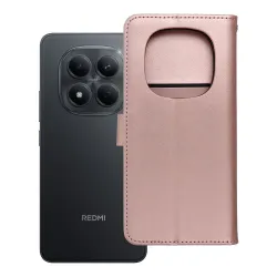 Etui z klapką na Xiaomi Redmi NOTE 14 PRO 4G Mezzo Book łapacz snów złoto-różowe