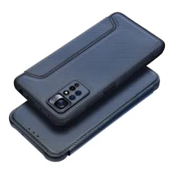 Etui z klapką na Xiaomi Redmi NOTE 14 PRO 4G Razor Book niebieskie