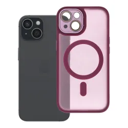 Etui na iPhone 15 Variete Mag Cover zgodne z MagSafe fioletowe