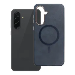 Etui na Samsung A36 Gentleman Mag Cover zgodne z MagSafe granatowe