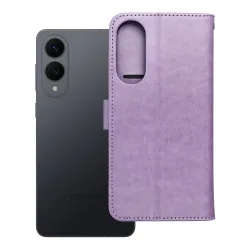 Etui z klapką na Samsung S25 EDGE Mezzo Book łapacz snów fioletowe
