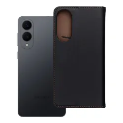 Etui z klapką na Samsung S25 EDGE Smart Pro Book skórzane czarne