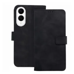 Etui z klapką na Samsung S25 EDGE Tender Book czarne