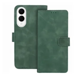 Etui z klapką na Samsung S25 EDGE Tender Book zielone