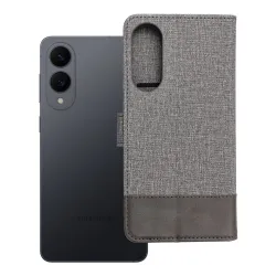 Etui z klapką na Samsung S25 EDGE Gomma Book szare