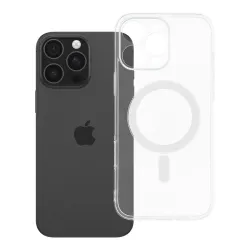 Etui na iPhone 16 PRO MAX Clear Case 2 mm Mag Cover zgodne z MagSafe (camera protection) transparentne