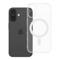 Etui na iPhone 16 Clear Case 2 mm Mag Cover zgodne z MagSafe (camera protection) transparentne
