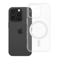 Etui na iPhone 16 PRO Clear Case 2 mm Mag Cover zgodne z MagSafe (camera protection) transparentne