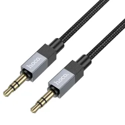 Kabel AUX Jack 3,5 mm (męski) do Jack 3,5 mm (męski) Hoco 1 m UPA32 czarny