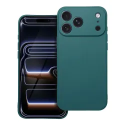 Etui na iPhone 17 Pro Max / 18 Pro Max (low camera edge) Matt ciemnozielone