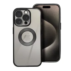 Etui na iPhone 17 Pro Max / 18 Pro Max (low camera edge) Glam czarne