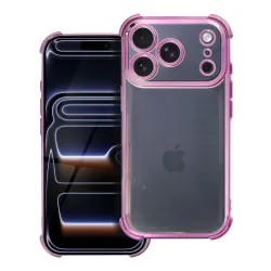 Etui na iPhone 17 Pro / 18 Pro (low camera edge) Antishock Electro purpurowe