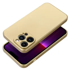 Etui na iPhone 17 Pro Max / 18 Pro Max (low camera edge) Metallic złote