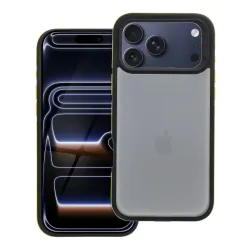Etui na iPhone 17 Pro Max / 18 Pro Max (low camera edge) Neo żółte