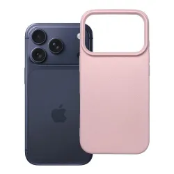 Etui na iPhone 17 Pro / 18 Pro (low camera edge) Skin jasnoróżowe