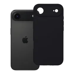 Etui na iPhone 17 AIR Silicone 2mm (camera protection) zgodne z MagSafe czarne