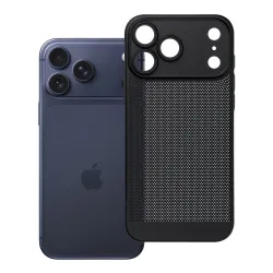 Etui na iPhone 17 Pro Max / 18 Pro Max (low camera edge) Breezy czarne